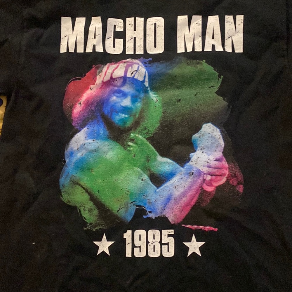 NWT. Graphic Tee 1985 Macho Man